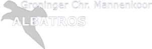 Groninger Chr. Mannenkoor Albatros Logo